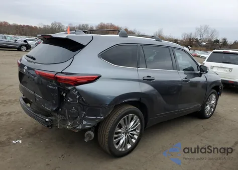 2020 Toyota Highlander Hybrid Platinum из США, поврежденный, VIN 5TDEBRCH4LS012322